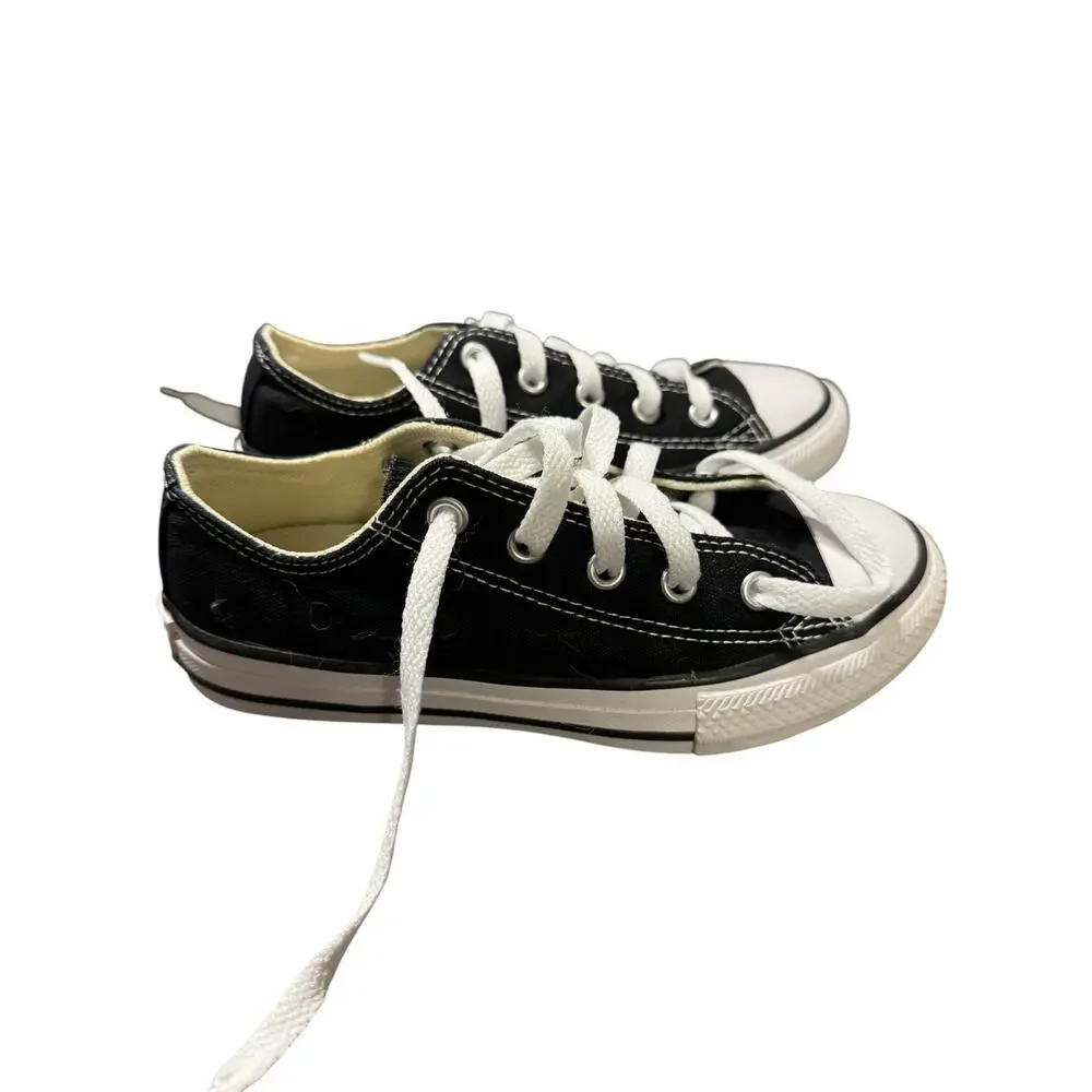 Converse Black Youth Tennis Shoe Size 13